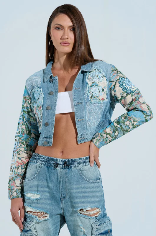 OUT OF THIS WORLD DENIM JACKET