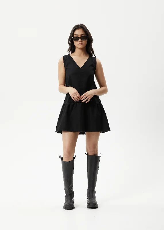 AFENDS Womens Carly - Mini Dress - Black