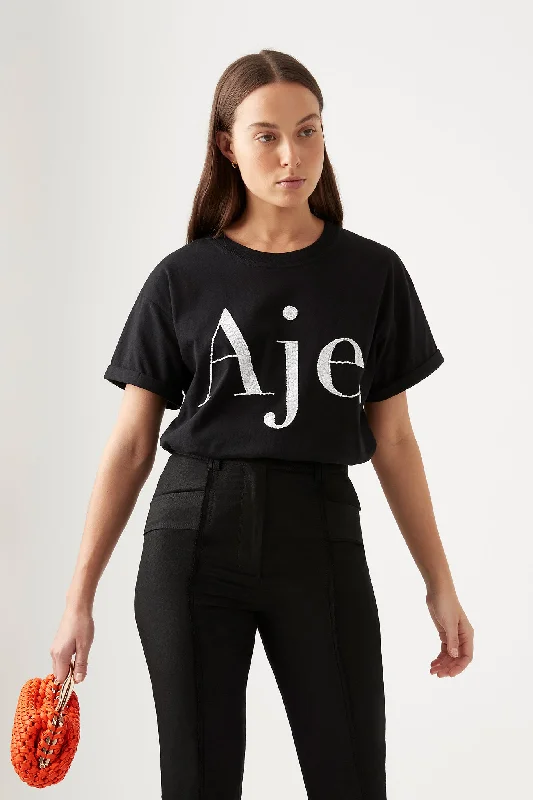 Classic Embellished Logo Tee