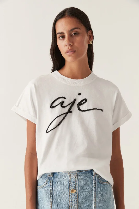 Enya Embellished Slim Tee