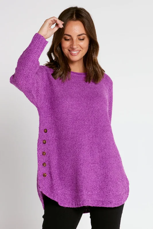 Paris Knit Jumper - Magenta