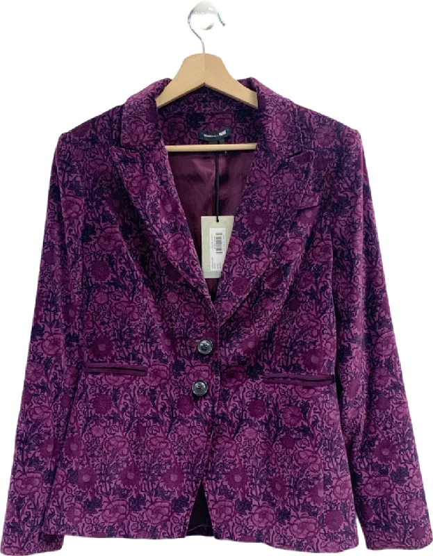 Morris & Co Black Cherry Chelsee Blazer UK S