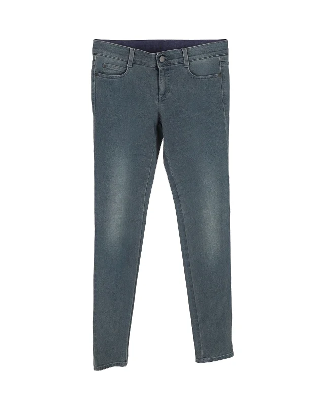 Stella Mccartney dark grey skinny jeans