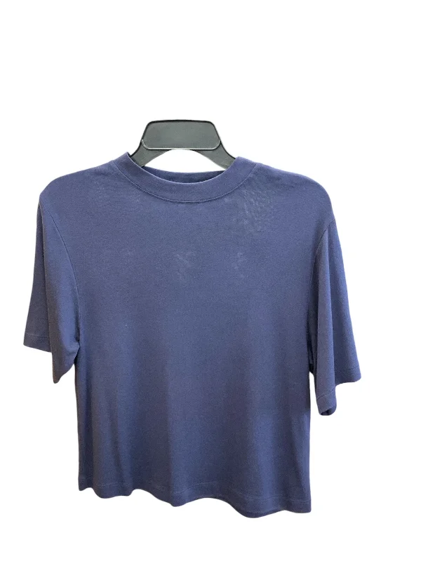 Top Short Sleeve By Vince In Blue, Size: S