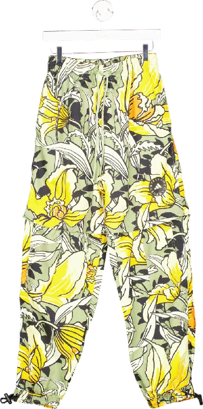 Adidas Stella McCartney Multicolour Floral Trousers UK S