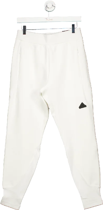 Adidas White ZNE Primeblue Track Pants UK S