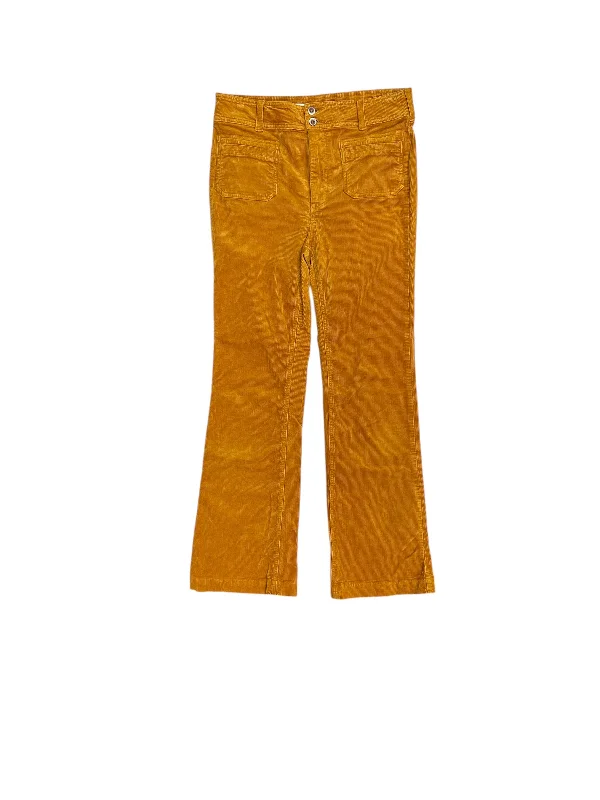 Pants Corduroy By Anthropologie In Orange, Size: 29