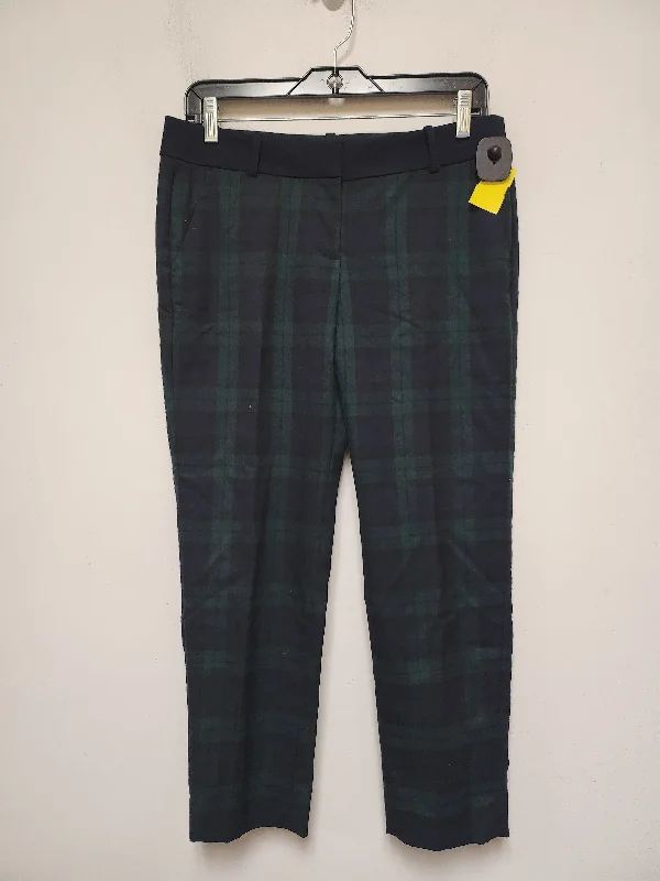 Pants Other By Loft In Plaid Pattern, Size: 4p