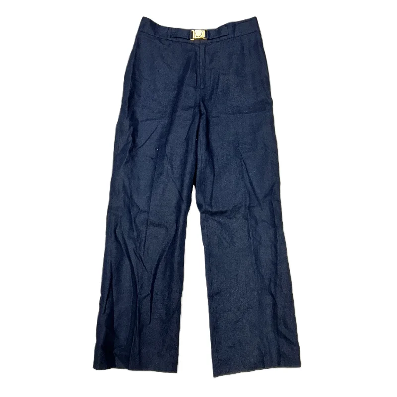 Pants Wide Leg By Lauren By Ralph Lauren In Navy, Size: 6