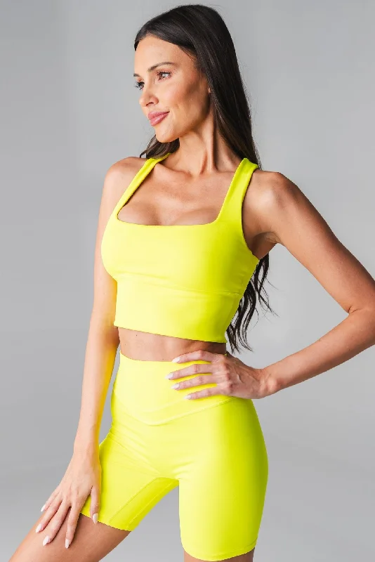 Vitality Pulse™ Racer Longline - Neon Yellow