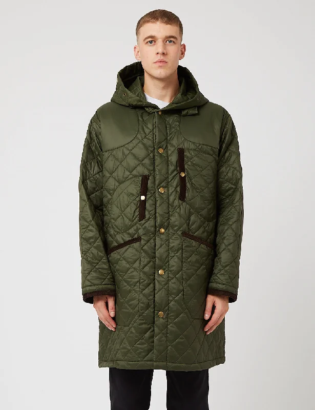 Barbour x Engineered Garments Jankees Quilted Jacket - Olive Green