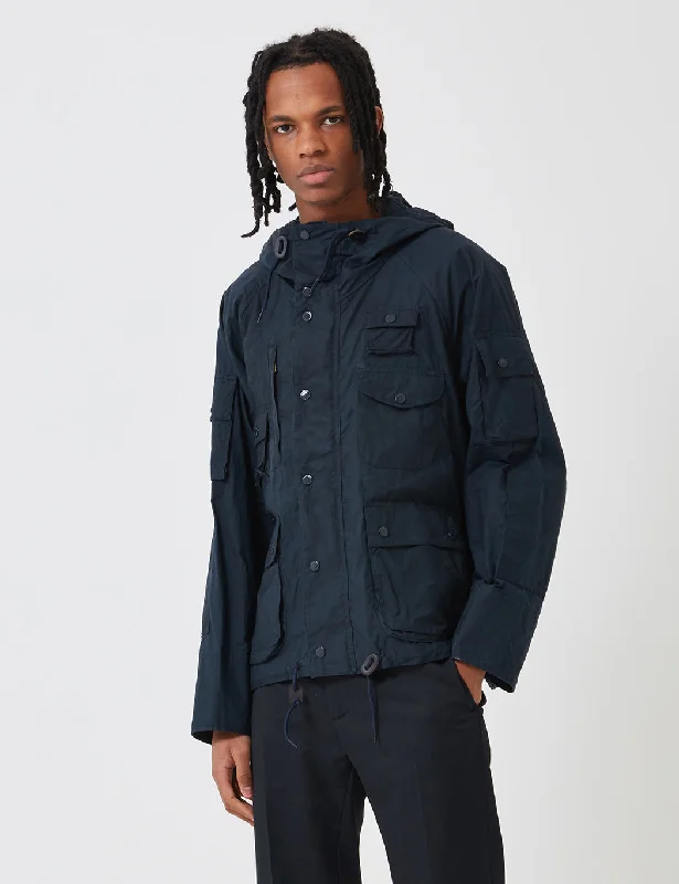 Barbour x Engineered Garments Thompson Jacket - Vulcan Navy Blue