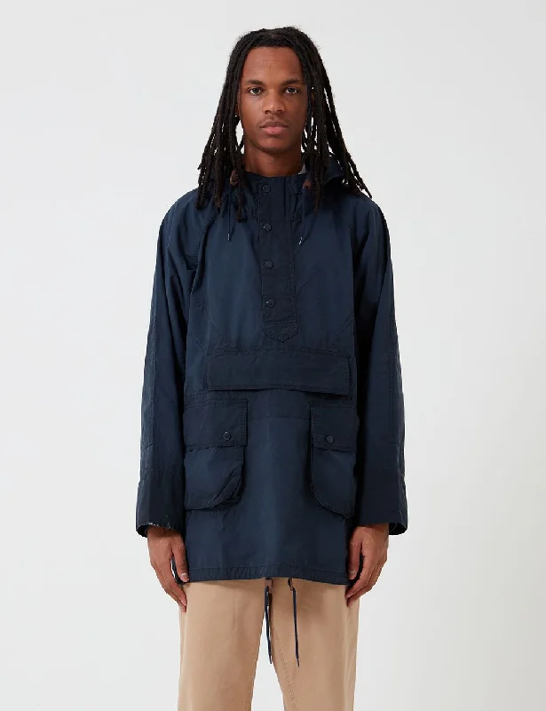 Barbour x Engineered Garments Washed Warby Casual Jacket - Navy Blue