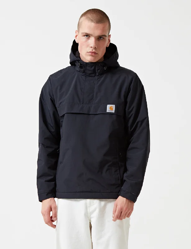 Carhartt-WIP Nimbus Half-Zip Jacket (Fleece Lined) - Dark Navy