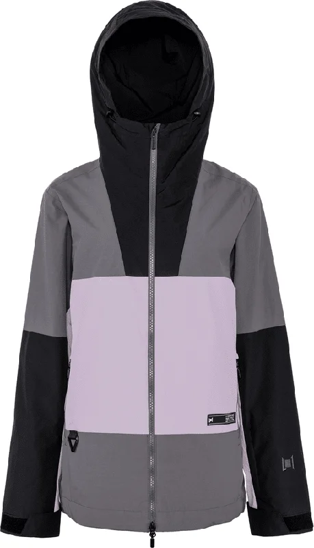 L1 Women's Ventura Snowboard Jacket Purple Iron/Haze/Black 2025