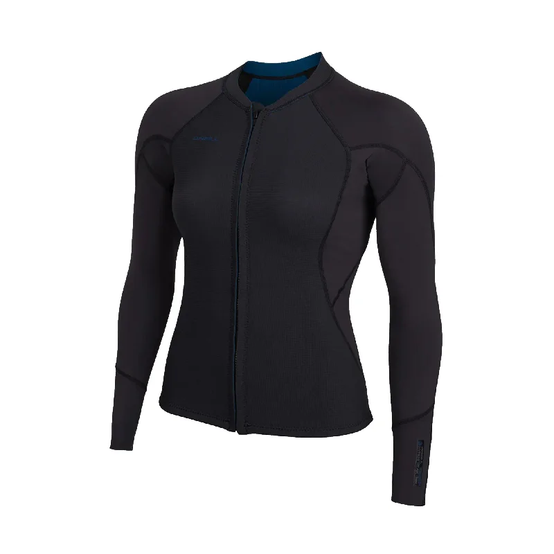 O'Neill Hyperfreak Neo-Skinz Front Zip Women's L/S Wetsuit Jacket