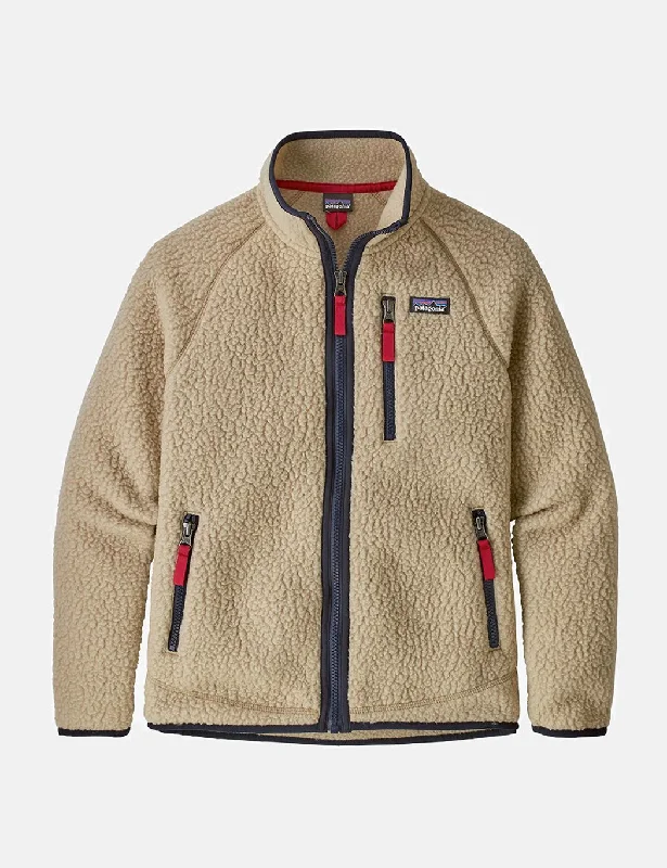 Patagonia Boys' Retro Pile Jacket - El Cap Khaki