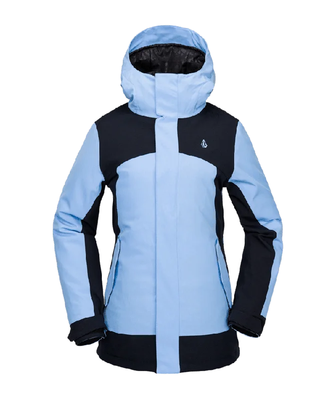 VOLCOM Women's Stoney Shadow Insulated Snowboard Jacket Crystal Blue 2025