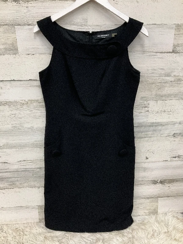 Dress Casual Midi By Ellen Tracy In Black, Size: S