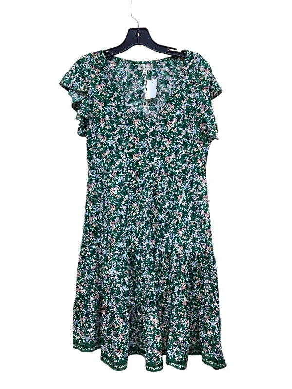 Dress Casual Midi By Max Studio In Green, Size: S