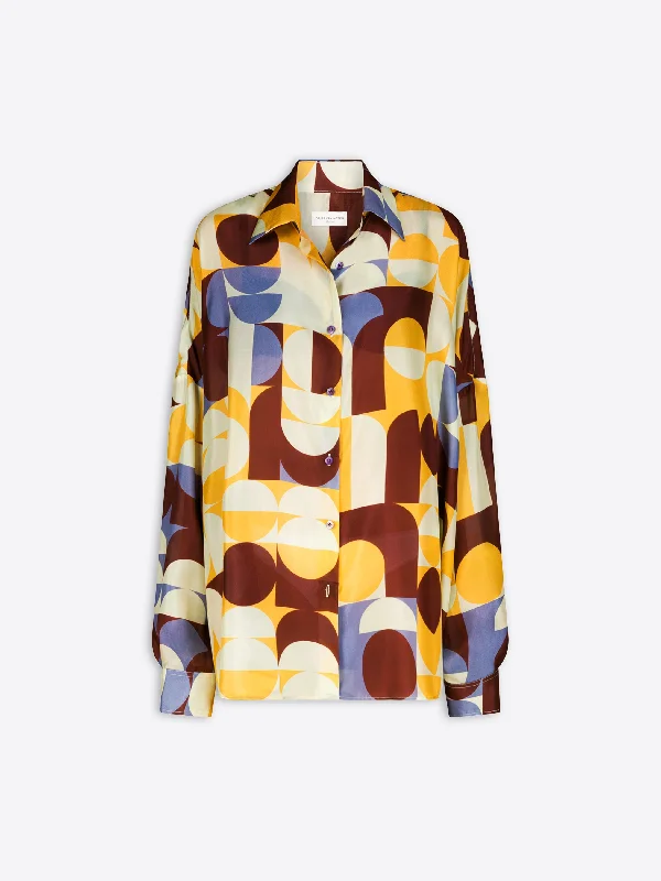 Silk cocoon shirt