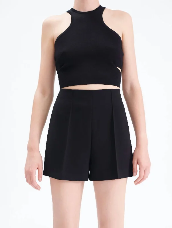 Crepe Short In Black