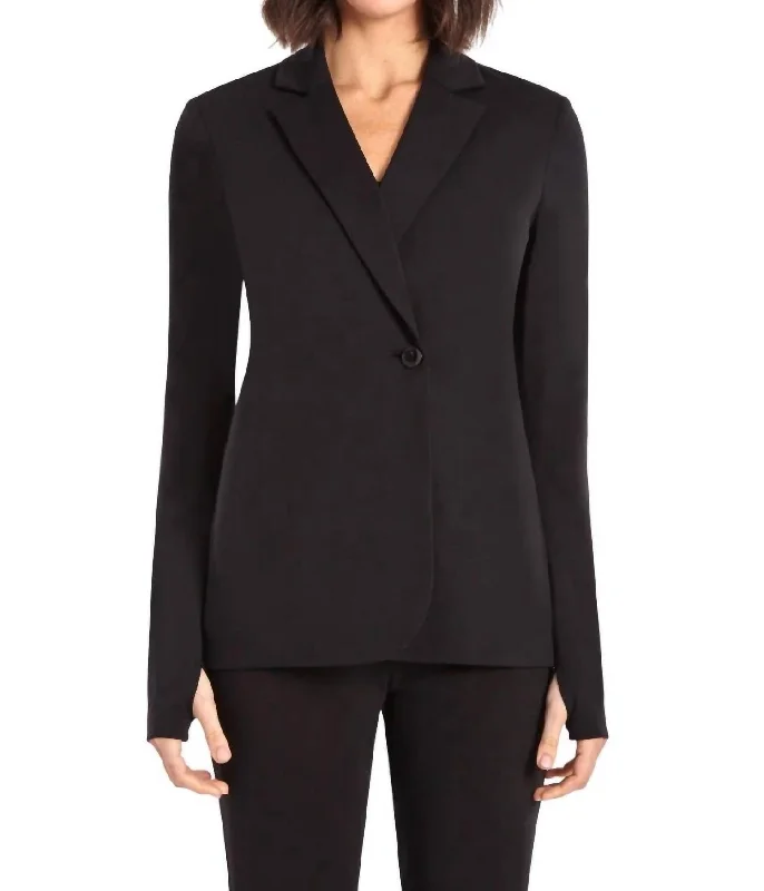 Streak Blazer In Black