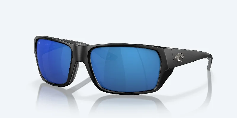 Tailfin Matte Grey Frame with Blue Mirror Lens (580P)