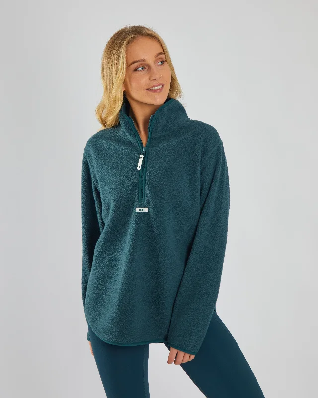 Kai Fleece Half Zip Alpine Green